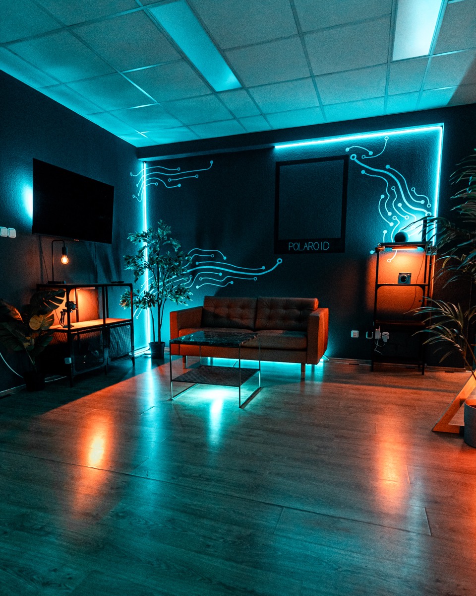 A Nova stúdió lounge része